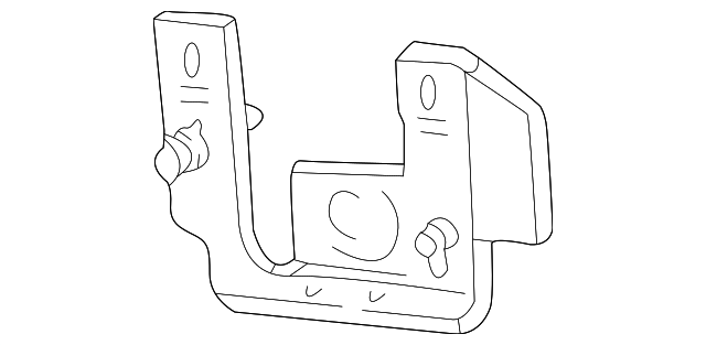 XL5Z-17859-AB Деталь BUMPER REINFORCEMENT, LEFT