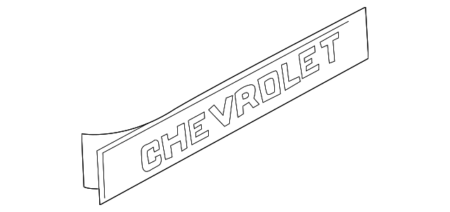 15970087 Деталь DECAL
