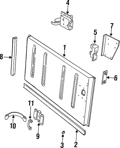 Defender 90 TAIL GATE