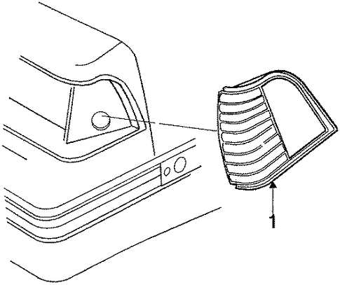 Cutlass Salon SIDE MARKER LAMPS
