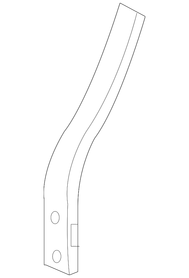 15826154 Деталь WINDSHIELD PILLAR REINF, RIGHT