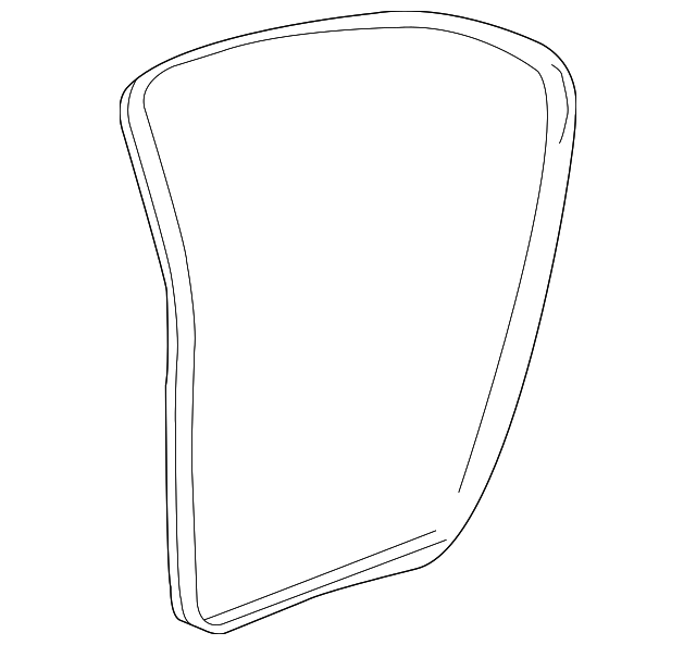 89039906 Деталь DOOR W'STRIP, LEFT