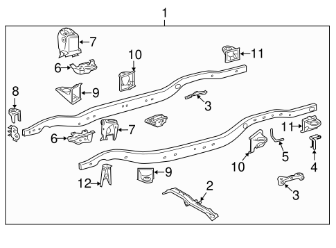 BODY/FRAME & COMPONENTS for 2015 Toyota Land Cruiser #2