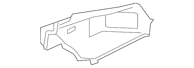 C2P13114 Деталь TRUNK SIDE TRIM, RIGHT