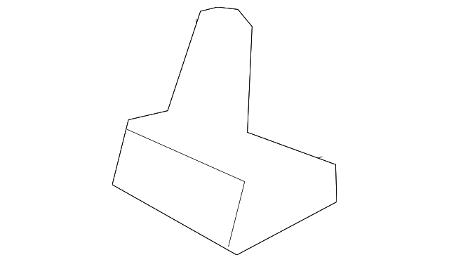 C2P19092 Деталь PKG TRAY TRIM RETAINER, LEFT