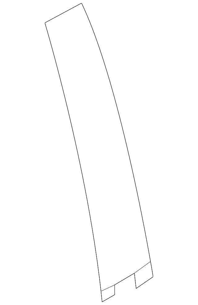 CP9Z-58255A34-A Деталь APPLIQUE, RIGHT