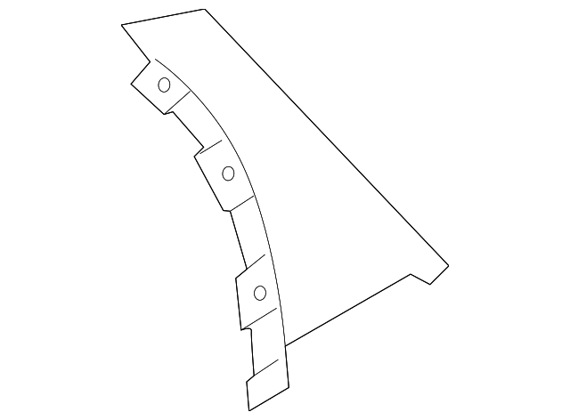 CP9Z-58255A34-B Деталь APPLIQUE, RIGHT