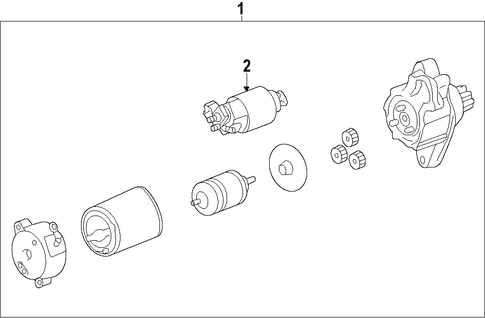 ELECTRICAL/STARTER for 2015 Toyota Corolla #2