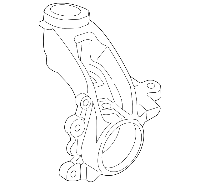 DV6Z-3K185-A Деталь KNUCKLE, RIGHT