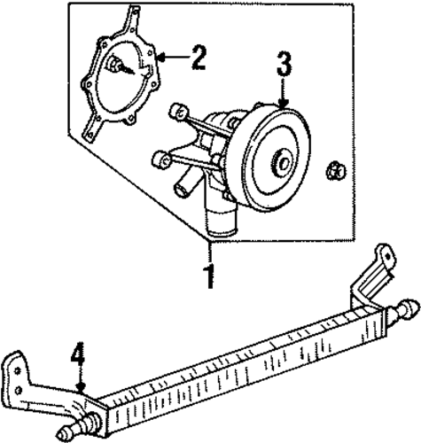 Taurus POWER STEERING OIL COOLER 2