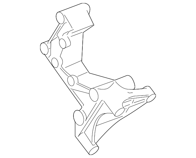 PQL500032 Деталь POWER STEERING PUMP MOUNT BRACKET