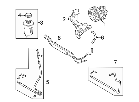 LR3 PUMP & HOSES