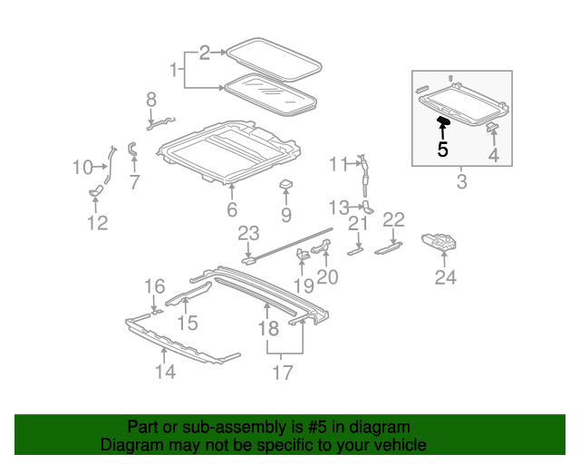 Handle, Sunshade *YR239L* (Ivory) Handle, Sunshade *YR239L* (Ivory)