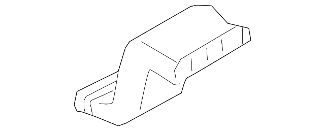 CJ5Z-18C420-B Деталь FLOOR DUCT OUTLET, LEFT