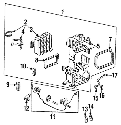 Bracket, Air Conditioner Relay Bracket, Air Conditioner Relay