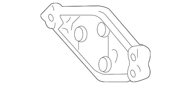 88969218 Деталь DIFRNTAL MOUNT SUPPORT
