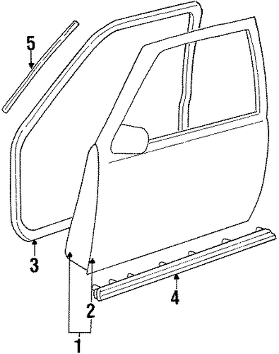 K3500 Pickup DOOR & COMPONENTS