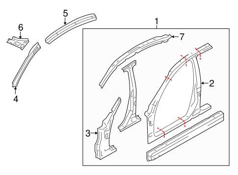 Aperture Panel for 2019 Infiniti Q50 #0
