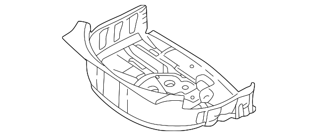 XR849554 REAR FLOOR PAN