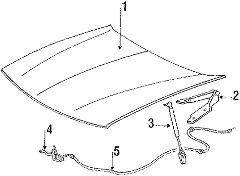 Continental HOOD & COMPONENTS