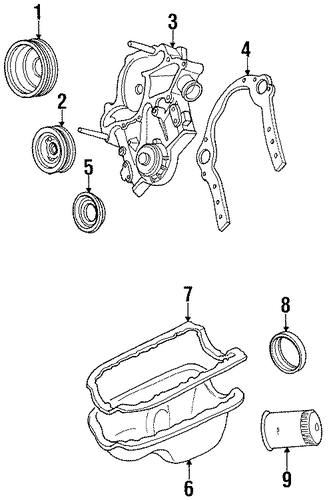 Taurus ENGINE PARTS