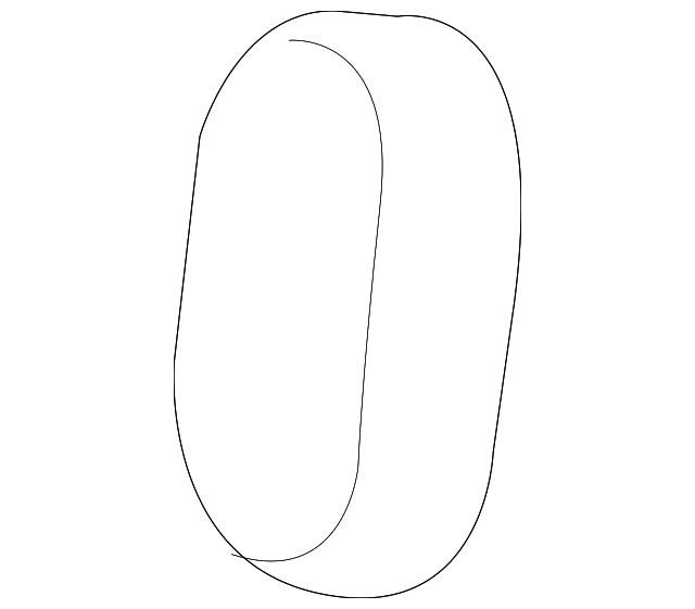 3F2Z17602A30AA Деталь SEAT BELT REINF, LEFT