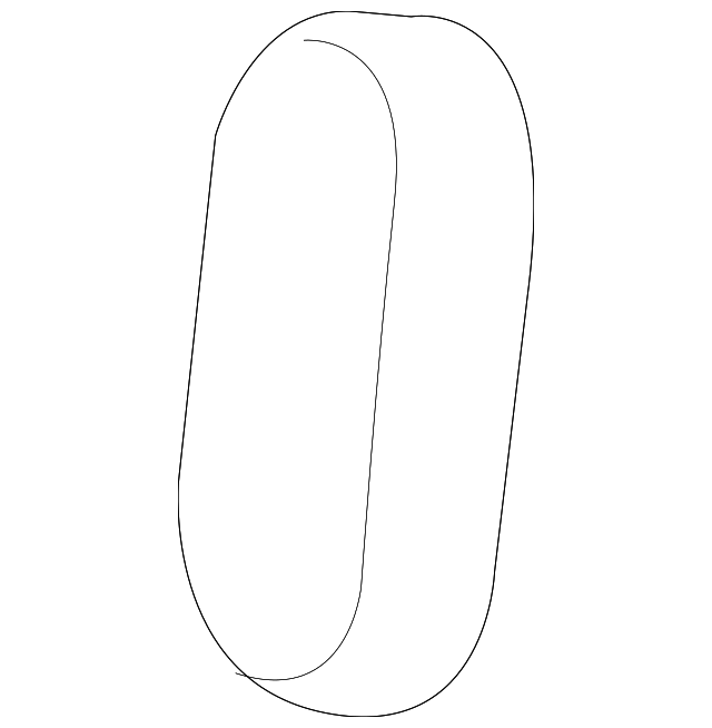 3F2Z17613C33AA Деталь SEAT BELT REINF, LEFT