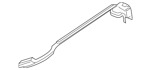 991-543-475-02 Деталь BELT W'STRIP, LEFT