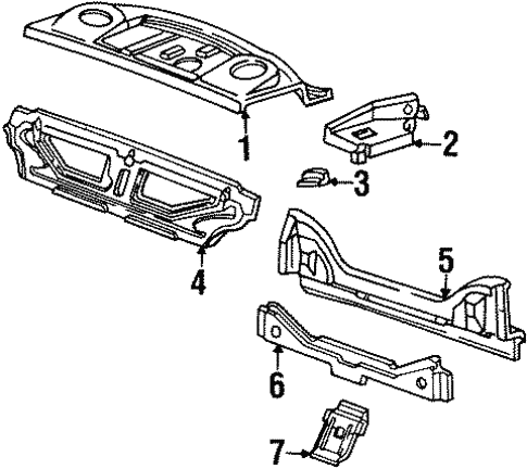 Rear Body for 2002 Ford Crown Victoria #0