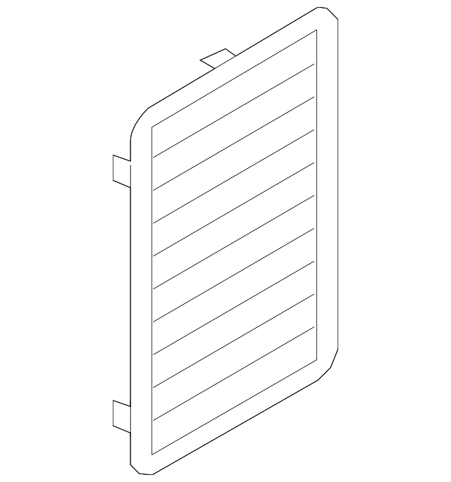 DT1Z-1745626-BA Деталь COVER, LEFT