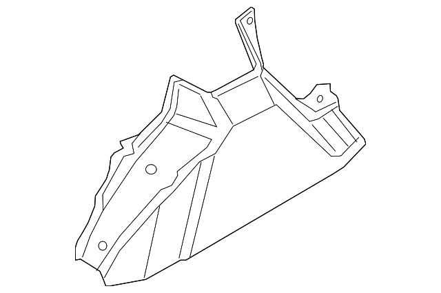DT1Z-1727787-A Деталь INSULATOR, LEFT