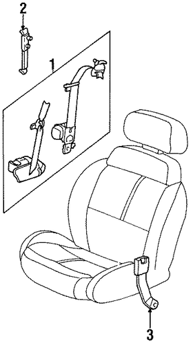 SC2 FRONT SEAT BELTS