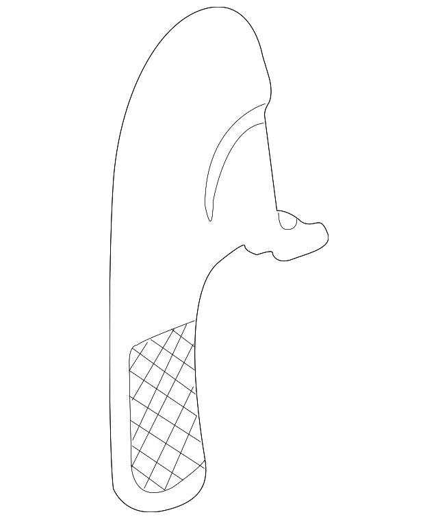 AWR3408HPQ Деталь HANDLE, RIGHT