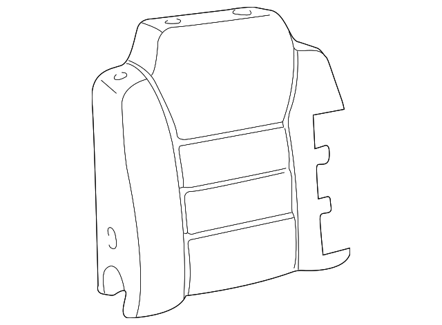 AWR3396 Деталь SEAT BACK PAD, RIGHT