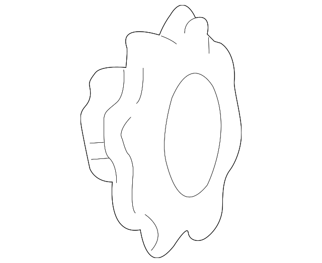 AWR3413PUY Деталь KNOB CAP, RIGHT