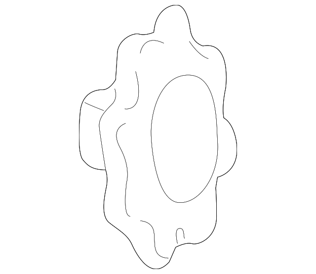 AWR6303PUY Деталь RECLINE KNOB CAP, RIGHT
