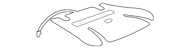 HGT500020 Деталь SEAT HEATER, LEFT