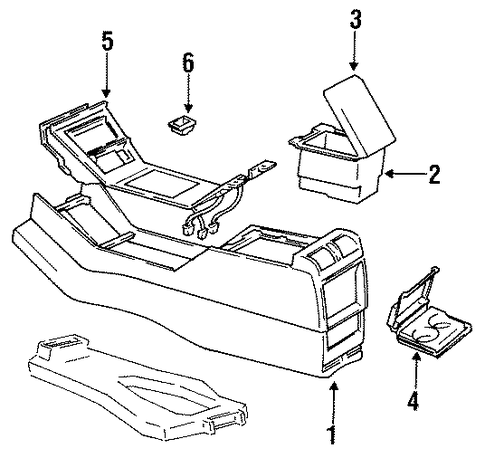 98 CENTER CONSOLE