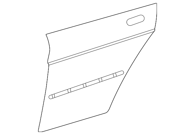 5182076 Деталь OUTER PANEL, LEFT