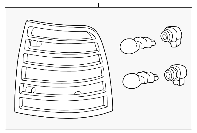 5E6Z-13404-AA Деталь TAIL LAMP ASSY, RIGHT