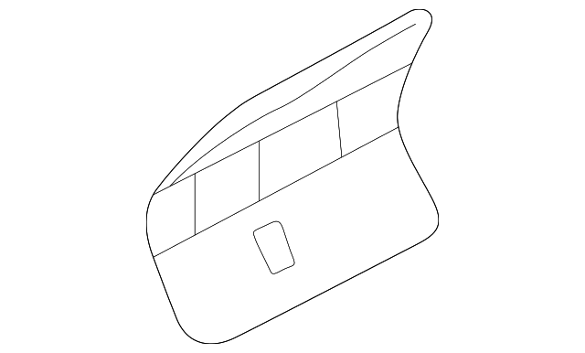 5184270 Деталь HANDLE, OUTSIDE BRACKET, RIGHT