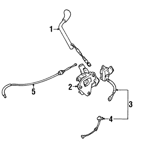 STEERING/UPPER COMPONENTS for 1999 Toyota Avalon #1