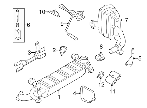 911 EXHAUST COMPONENTS