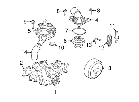Electrical/Powertrain Control for 2008 Ford Ranger #4