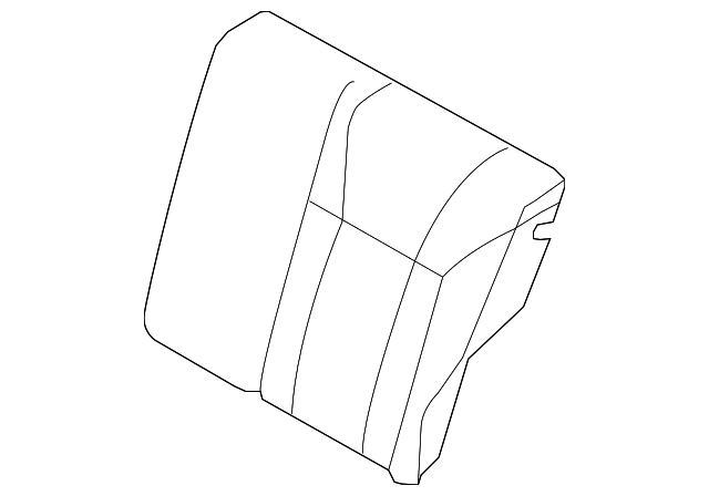 CE8Z-5466601-CA Деталь SEAT BACK COVER, LEFT