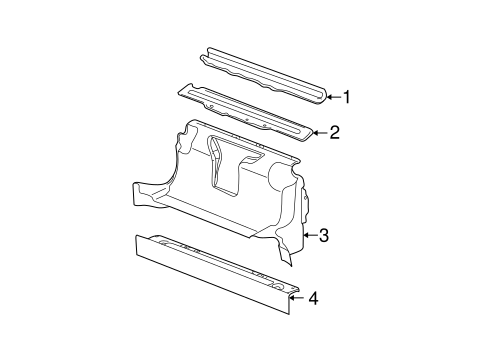Alero RADIATOR SUPPORT