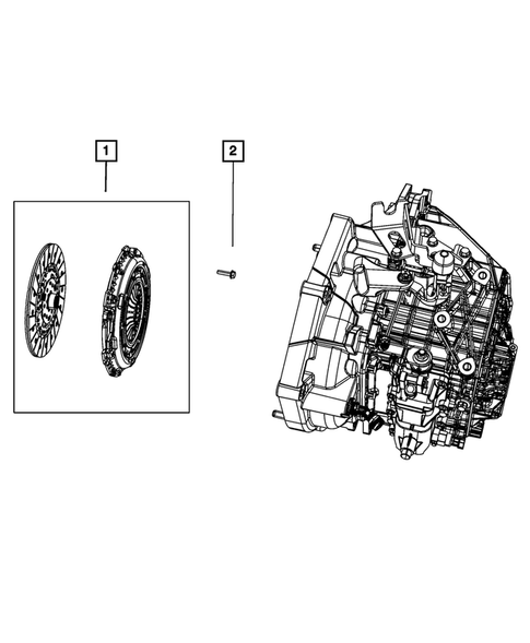 Clutch for 2015 Jeep Renegade #1