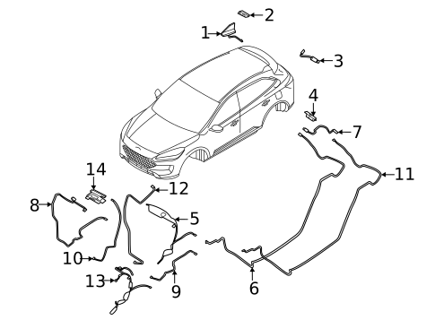 Antenna & Radio for 2021 Ford Escape #0