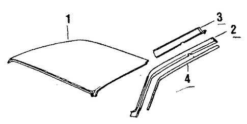 XJS ROOF & BACK GLASS