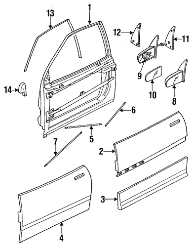 SW1 DOOR & COMPONENTS 2